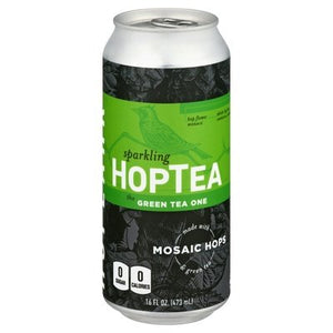 Hoplark Hoptea Hop Tea Sparkling The Green Tea One 12/16 OZ [UNFI #2465185] [ebt]