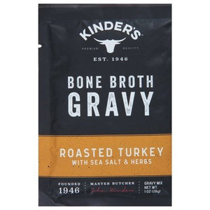 Kinders Gravy Mix Roasted Turkey Bone Broth 15/1 OZ [UNFI #2967669] [ebt]