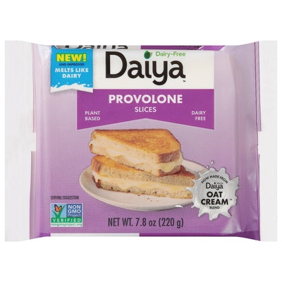 Daiya Cheese Slices Dairy-Free Provolone 8/7.8 oz [UNFI #1565464 ] [ebt]