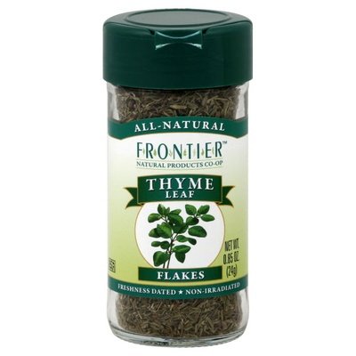 Frontier Nat Prod Co-Op Thyme Leaf Flakes 0.85 OZ [UNFI #0336784] [ebt]