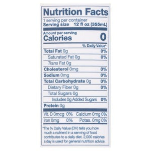 Aura Bora Herbal Sparkling Water Ginger Meyer Lemon 12/12 OZ [UNFI #2857209] [ebt] T