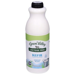 Green Valley Creamery Kefir Lactose Free Lowfat Plain 6/32 OZ [UNFI #2583060] [ebt]