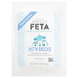 Mt Vikos Cheese Feta Traditional 12/7 OZ [UNFI #0276311] [ebt]