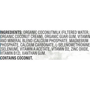 So Delicious Dairy Free Organic Unsweetened Coconutmilk 12/32 OZ [UNFI #337196] [ebt]