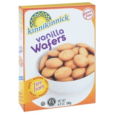 Kinnikinnick Foods Wafers Vanilla 6/6.3 OZ [UNFI #1598788] [ebt]