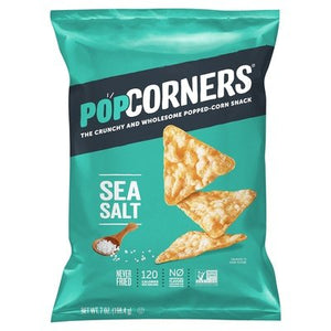 Popcorners Popped-Corn Snack Sea Salt 12/7 OZ [UNFI #1858596] [ebt]