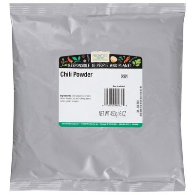Frontier Nat Prod Co-Op Chili Powder 1 Lb [UNFI #0198028] [ebt]