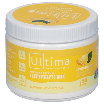 Ultima Replenisher Electrolyte Mix Broad Spectrum Lemonade 3.7 OZ [UNFI #1923622] T