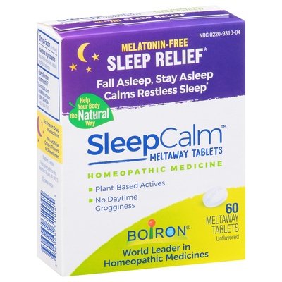 Boiron Sleep Relief Meltaway Tablets Unflavored 1/60 TAB [UNFI #2658797] T