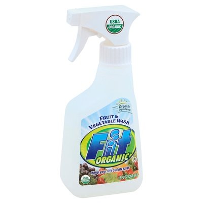 Fit Organic Fruit & Vegetable Wash 24/12 OZ [UNFI #2920643] T