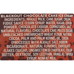 Jenis Blackout Chocolate Cake 8/16 OZ [UNFI  #2457695]