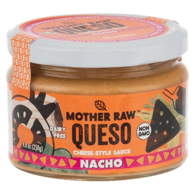 Mother Raw Cheese-Style Sauce Dairy Free Queso Nacho 6/8.8 OZ [UNFI #2798288] [ebt]