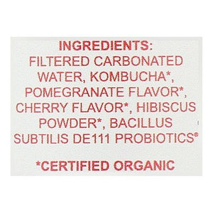 Aqua Seltzer Seltzer Probiotic Pomegranate + Cherry 12/12 OZ [UNFI #2924439] [ebt] T