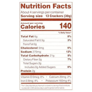 Simple Mills Pita Crackers Veggie Flour Himalayan Salt 6/4.25 OZ [UNFI #2537249] [ebt]