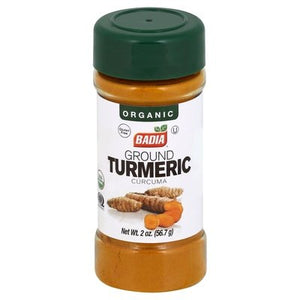 Badia Spices Turmeric Organic Ground 8/2 OZ [UNFI #2473437] [ebt]
