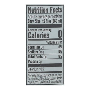 Glaceau Alkaline Water 9.5+ pH 12/1 LTR [UNFI #2934685] [ebt] T