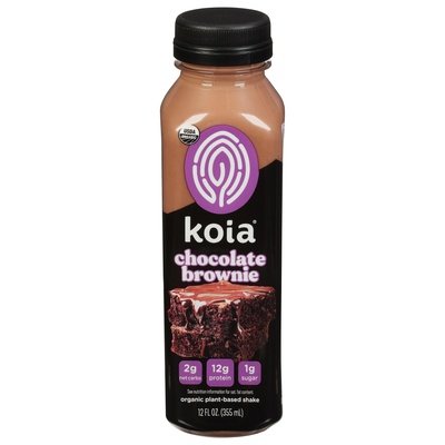 Koia Protein Drink Keto Chocolate Brownie 6/12 OZ [UNFI #2995942] [ebt] T
