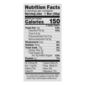 Perfect Bar Protein Bar Chocolate Covered Peanut Butter Snack Size 6/6.34 OZ [UNFI #2828002] [ebt]