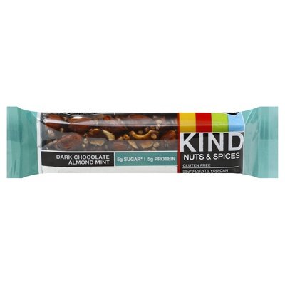 Kind Nuts & Spices Bar Dark Chocolate Almond Mint 12/1.4 OZ [UNFI #1796986] [ebt]