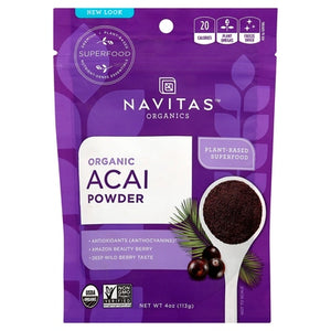 Navitas Organics Acai Powder Organic 12/4 OZ [UNFI #1271485] [ebt]