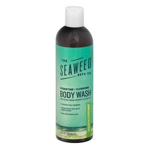 Seaweed Bath Co Body Wash Hydrating Cleansing Eucalyptus & Peppermint 1/12 OZ [UNFI #1883529] T