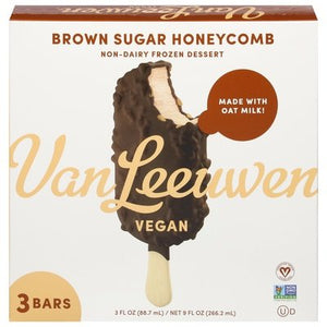 Van Leeuwen Ice Cream Brown Sugar Honeycomb 3Ct 8/9 OZ [UNFI  #3040326]