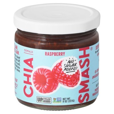 Chia Smash Chia Smash No Sugar Added Raspberry 6/8 OZ [UNFI #2736254] [ebt]