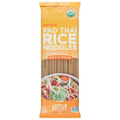 Lotus Foods Rice Noodles Pad Thai Brown 8/8 OZ [UNFI #2098556] [ebt]