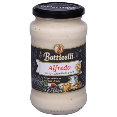 Botticelli White Pasta Sauce Alfredo Premium 6/14.5 OZ [UNFI #2769677] [ebt]