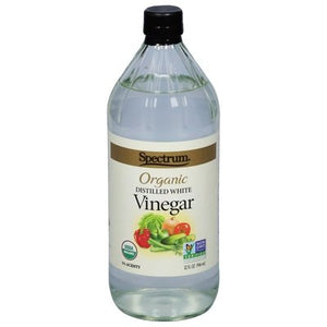 Spectrum Naturals Vinegar Organic Distilled White 12/32 OZ [UNFI #0164947] [ebt]