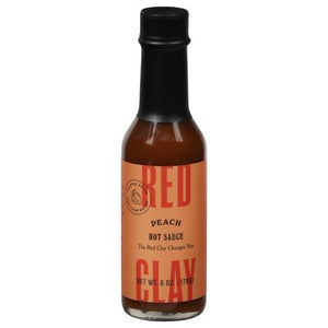 Red Clay Hot Sauce Peach 6/6 OZ [UNFI #2801264] [ebt]
