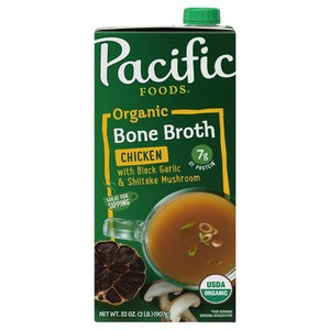 Pacific Foods Bone Broth Organic Chicken 12/32 OZ [UNFI #2983807] [ebt]