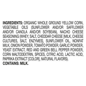 Late July Snacks Tortilla Chips Nacho Cheese 12/7.8 OZ [UNFI #2805224] [ebt]