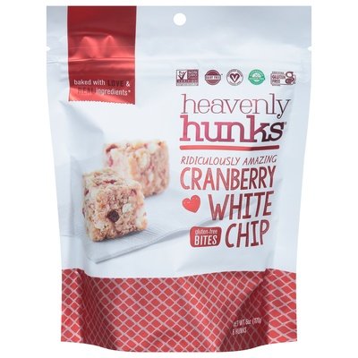 Heavenly Hunks Hunks Cranberry White Chip 6/6 OZ [UNFI #2151801] [ebt]
