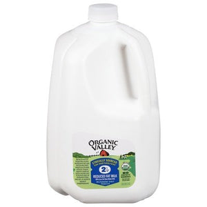 Organic Valley Milk Reduced Fat 2% Milkfat 4/128 OZ [UNFI #2501609] [ebt] T