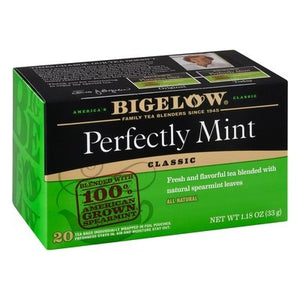 Bigelow Tea Perfectly Mint Classic Bags 6/20 BAG [UNFI #2637346] [ebt]