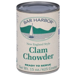 Bar Harbor Clam Chowder New England Style 6/15 OZ [UNFI #2330579] [ebt]