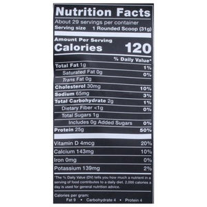 Ascent Whey Protein Powder Blend Vanilla Bean 2 LB [UNFI #2303576] T