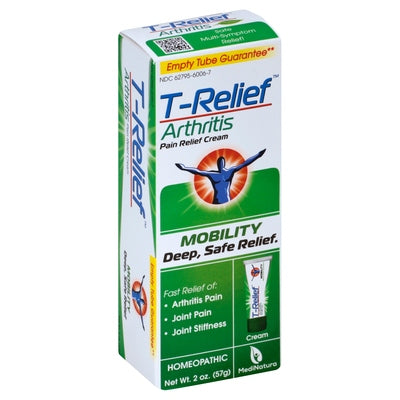 T-Relief-Medinatura Pain Relief Cream Arthritis 3 OZ [UNFI #3063336] T