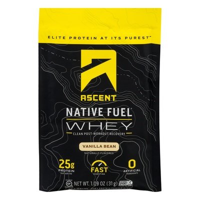 Ascent Whey Vanilla Bean 15/1.09OZ [UNFI #2303667] T