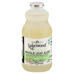 Lakewood Juice Organic Whole Leaf Aloe 6/32 OZ [UNFI #3006095] [ebt]