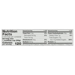 Zen Chocolate Pudding Plant Based Almond Milk 12/4/3.5Z [UNFI #1242866] [ebt]