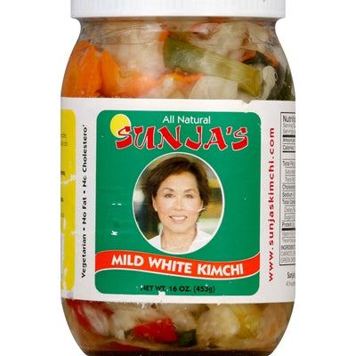 Sunjas Kimchi Mild White 12/16 oz [UNFI #0426569 ] [ebt]