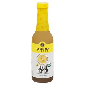 Tessemaes Dressing & Marinade Lemon Pepper 6/10 OZ [UNFI #2354116] [ebt]