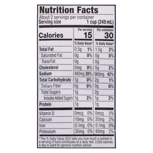 Manischewitz  Broth Reduced Sodium Chicken 12/17 OZ  [UNFI #2657989]