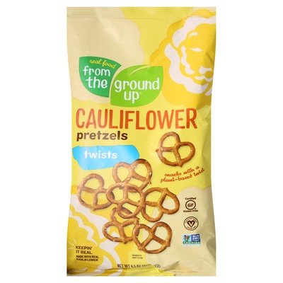 From The Ground Up Pretzels Cauliflower Twists 12/4.5 OZ [UNFI #2278398] [ebt]