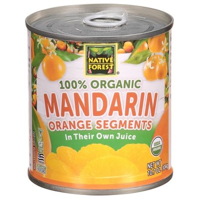 Native Forest Orange Segments 100% Organic Mandarin 6/10.75OZ [UNFI #0555771] [ebt]