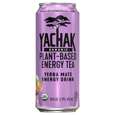 Yachak Organic Yerba Mate Energy Drink Organic Blackberry Yerba Mate 12/16 OZ [UNFI #2752293] [ebt]