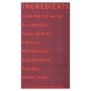 Rishi Tea Botanical Tea Elderberry Maqui Sparkling 12/12 OZ [UNFI #2618197] [ebt]