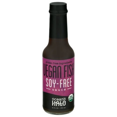 Oceans Halo Sauce Soy-Free Vegan Fish 12/10 OZ [UNFI #2467629] [ebt]